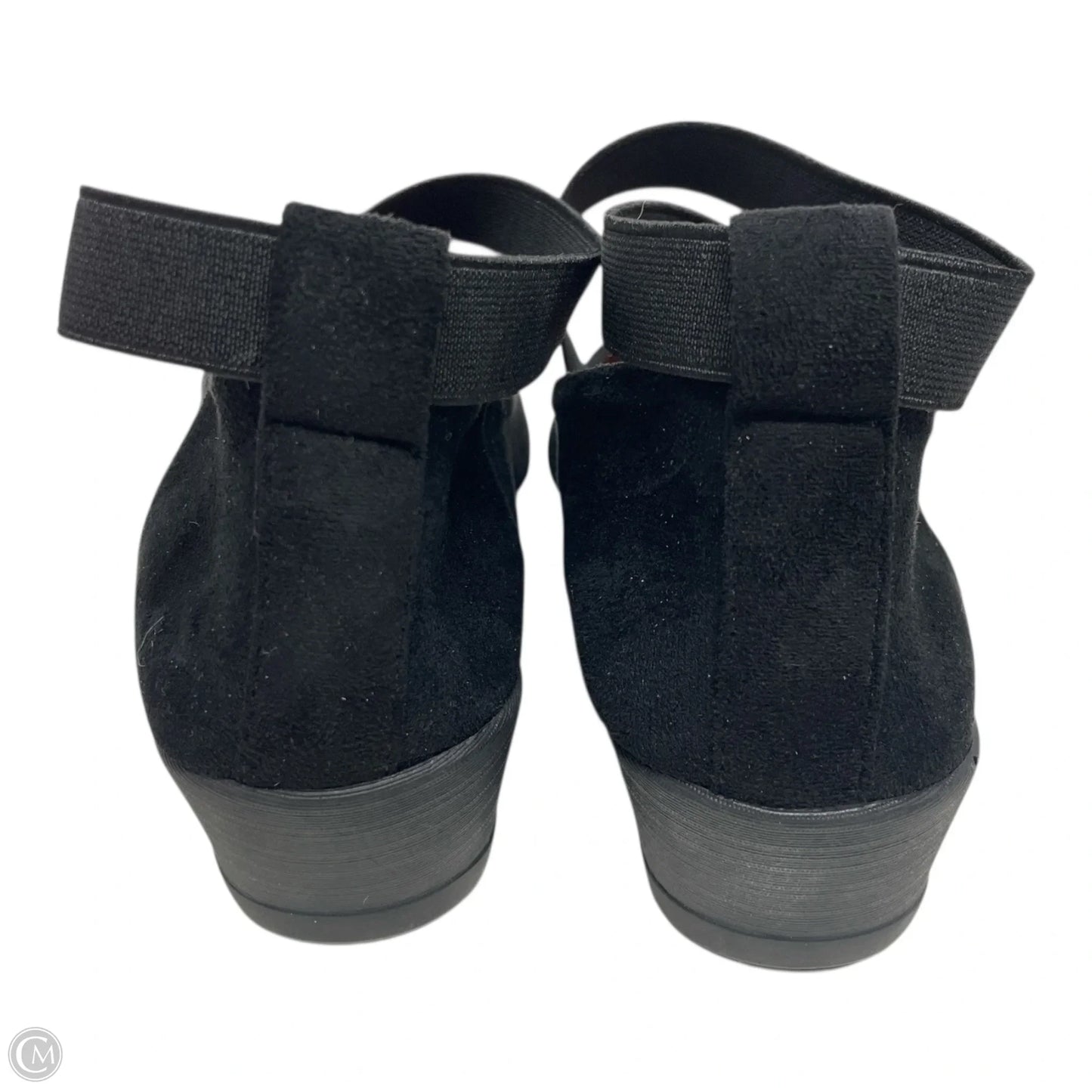 Shoes Flats By Clothes Mentor In Black, Size: 7.5