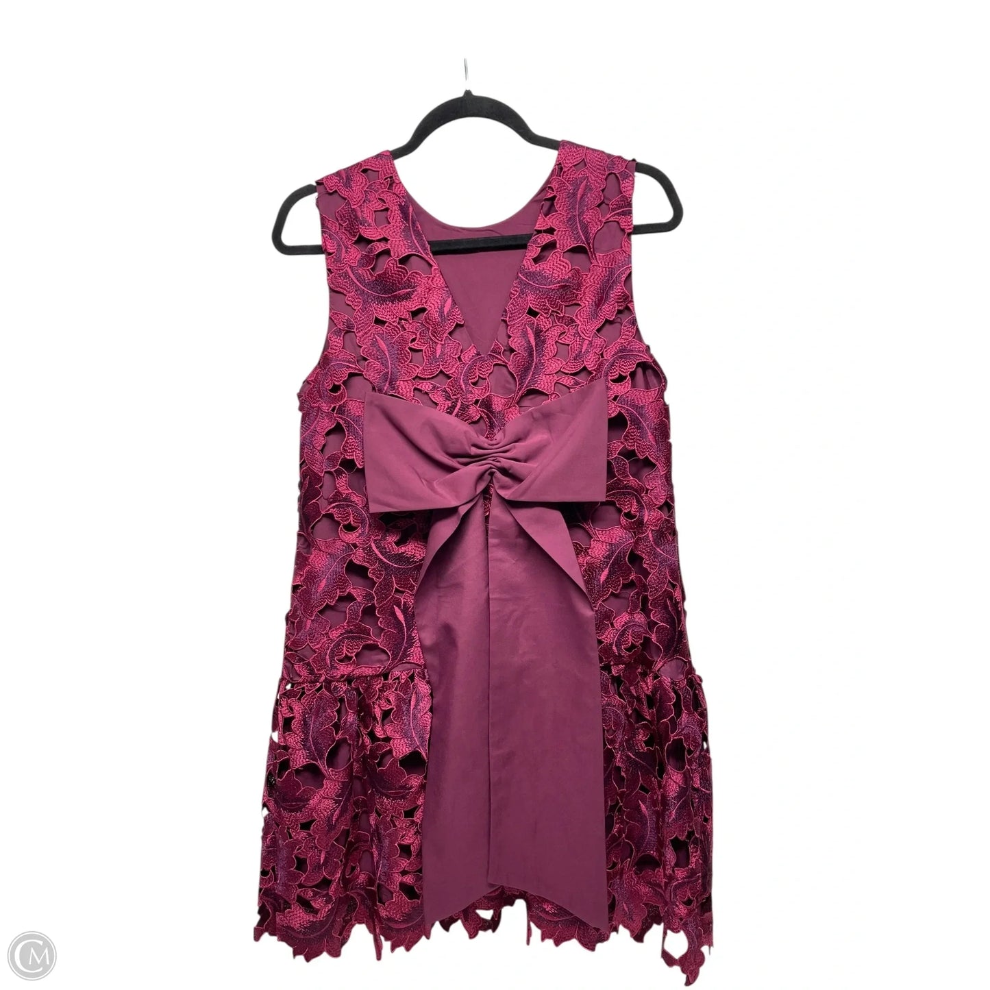 Dress Party Short By Adelyn Rae In Maroon, Size: S