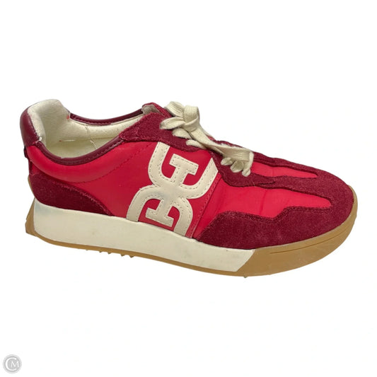 Shoes Athletic By Sam Edelman In Red & White, Size: 8