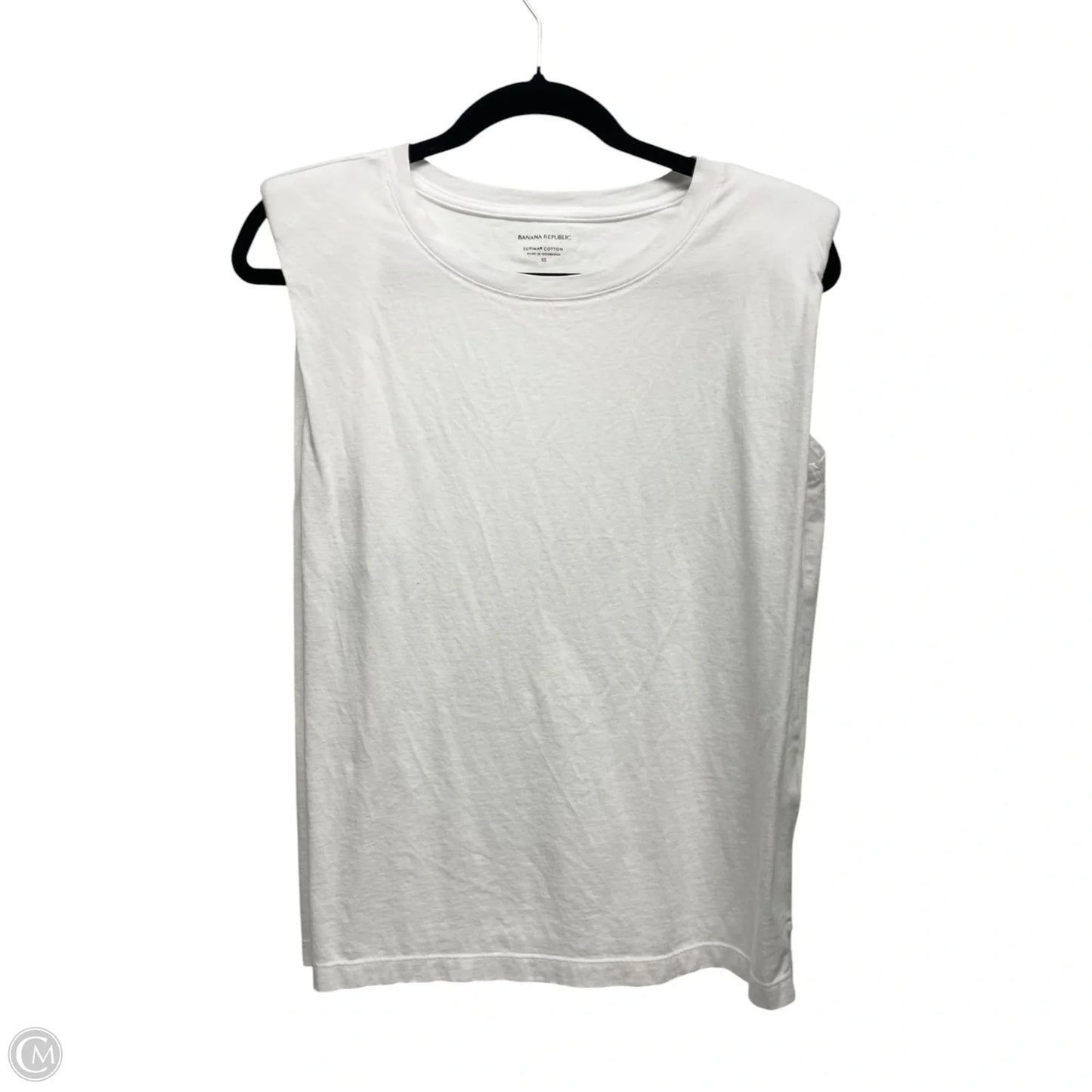 Top Sleeveless By Banana Republic In White, Size: Xs