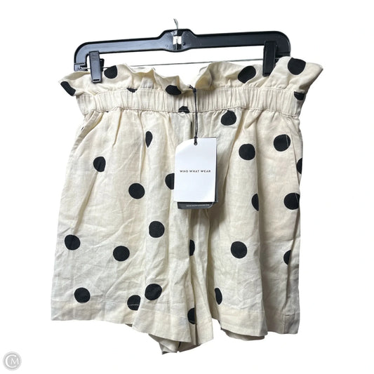 Shorts By Who What Wear In Polkadot Pattern, Size: M