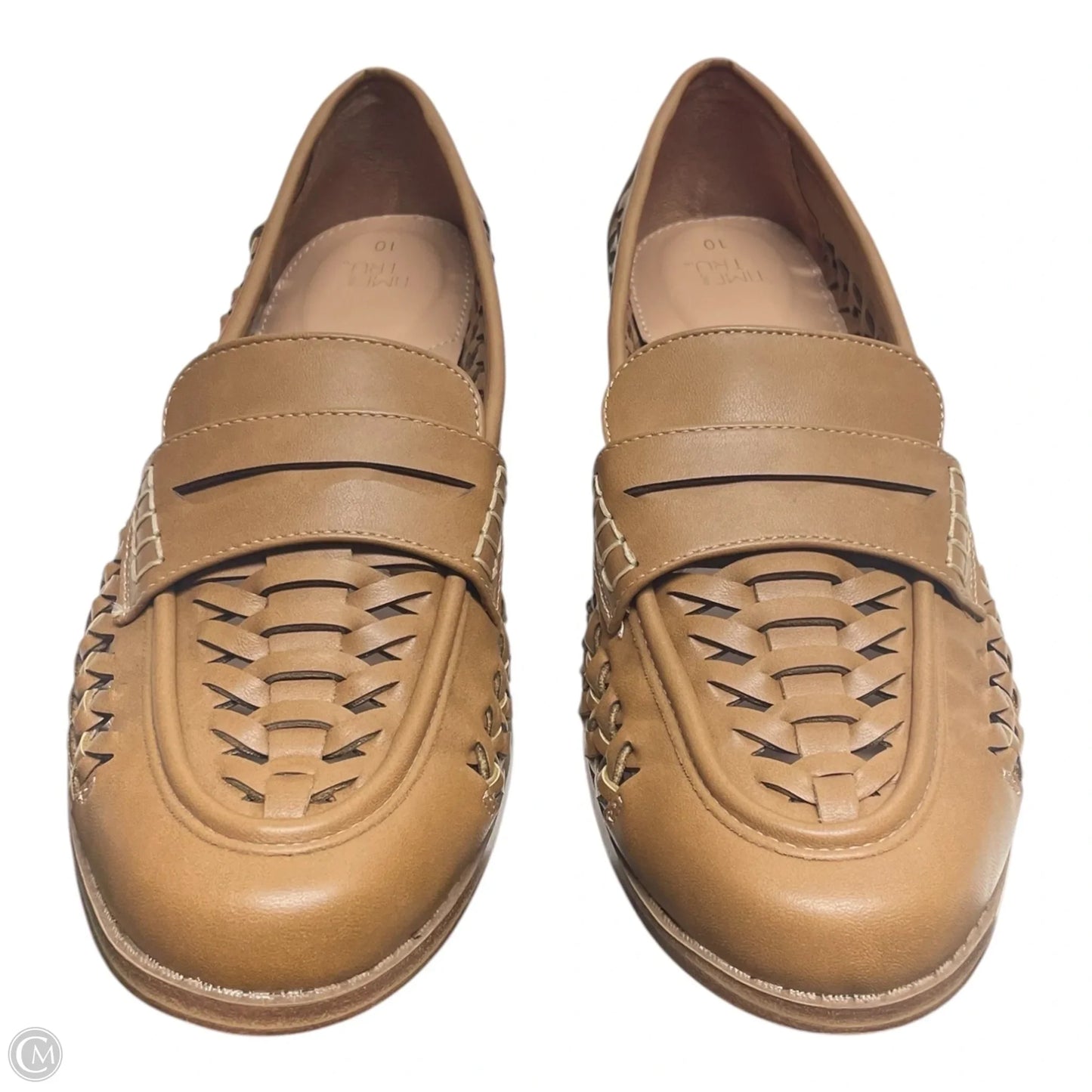 Shoes Flats By Time And Tru In Tan, Size: 10
