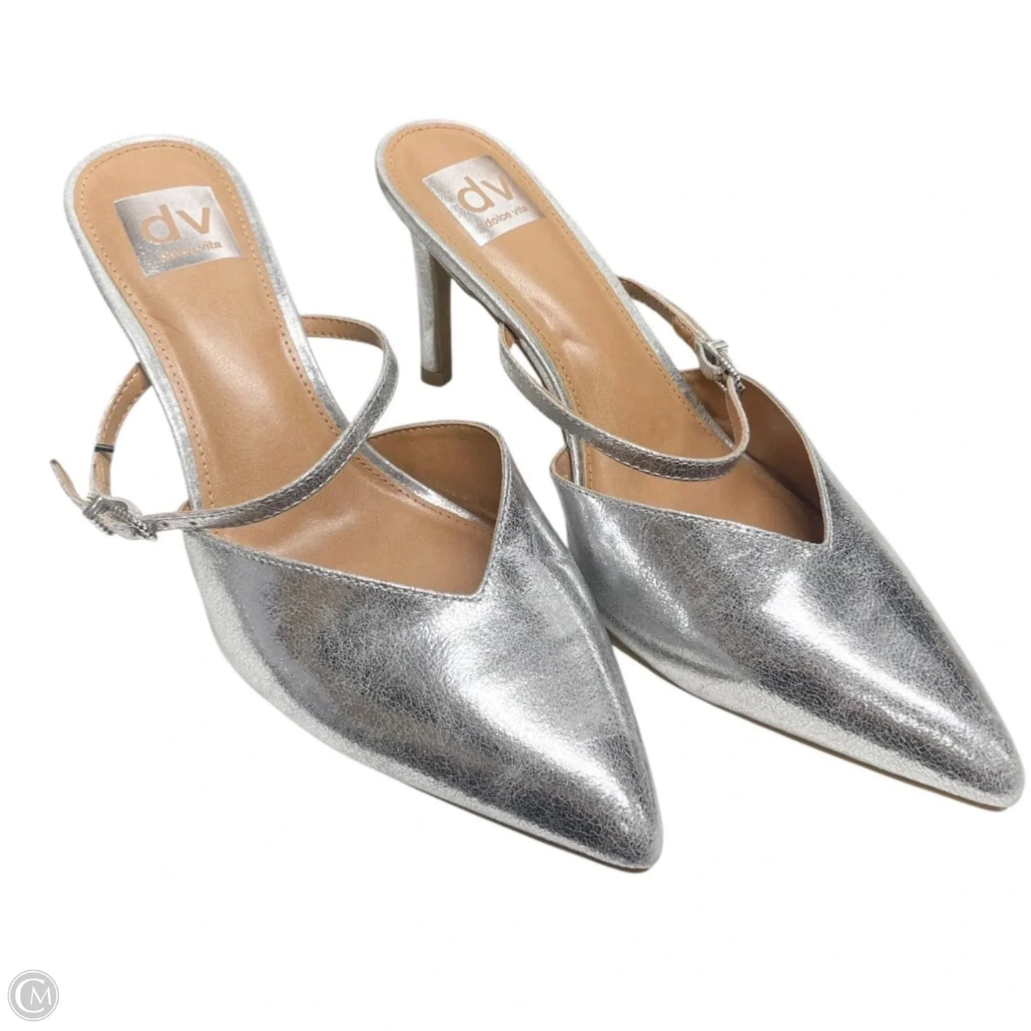 Shoes Heels Stiletto By Dolce Vita In Silver, Size: 8.5