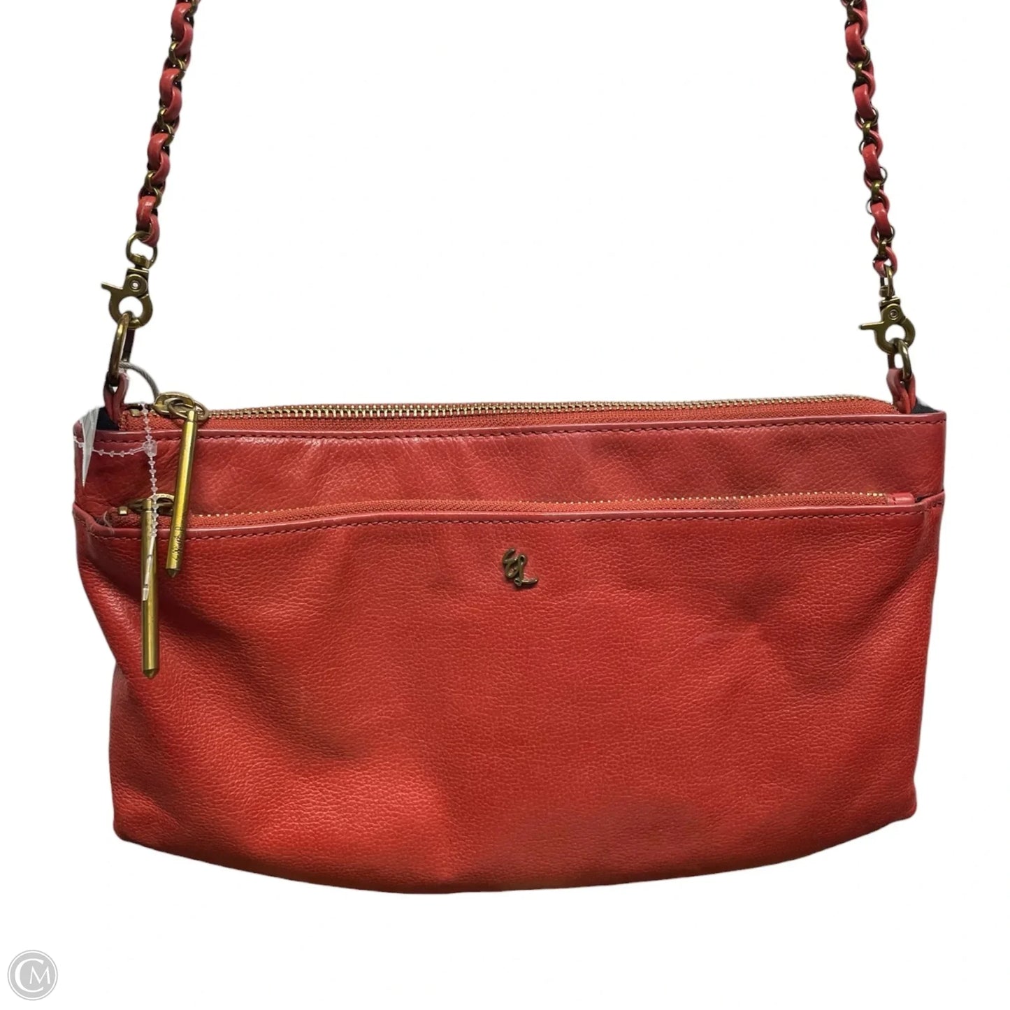 Crossbody Leather By Elliot Lucca, Size: Small