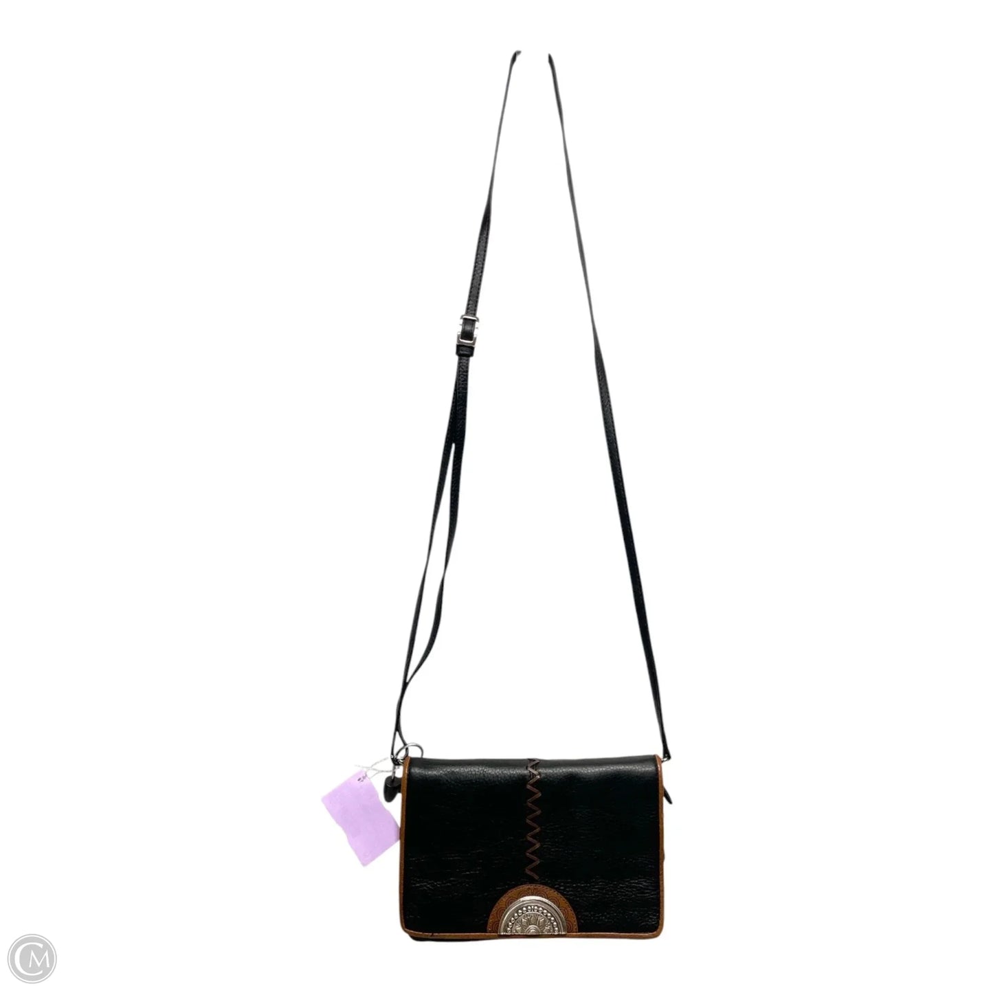 Crossbody Leather By Brighton, Size: Small