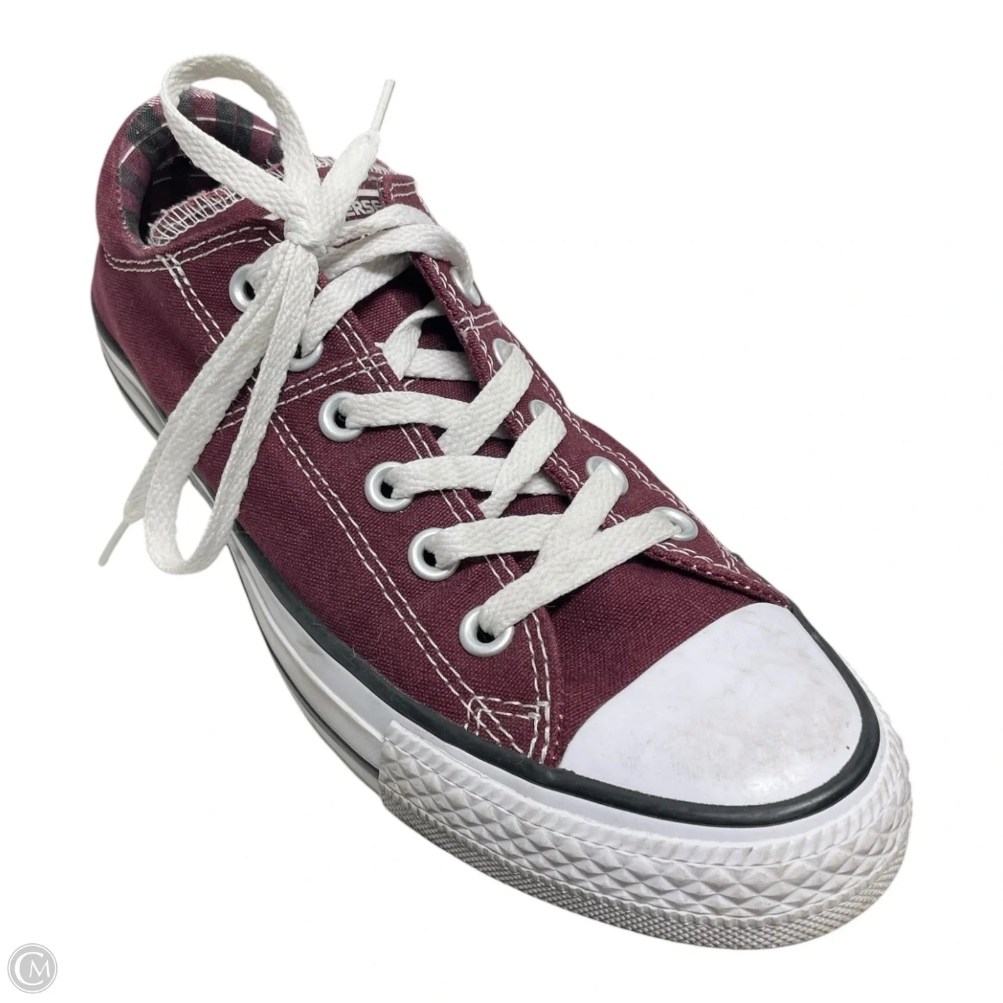 Shoes Sneakers By Converse In Maroon, Size: 8