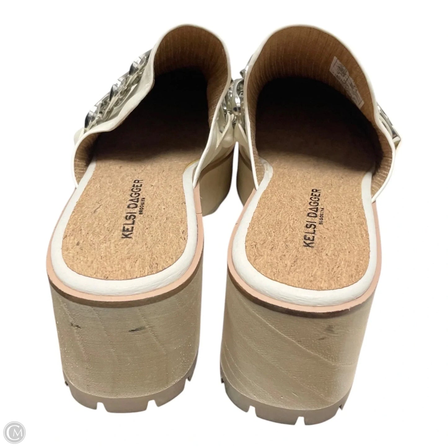 Shoes Heels Platform By Kelsi Dagger In Cream, Size: 9