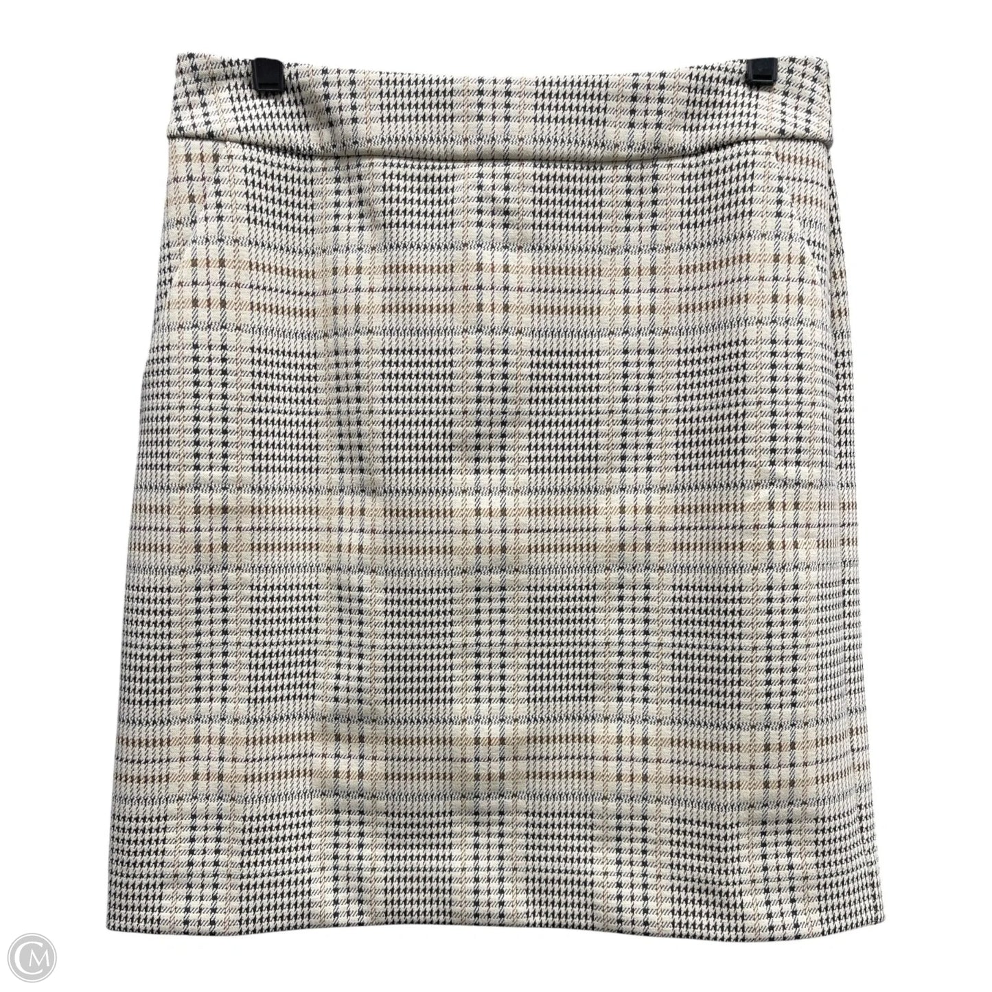 Skirt Mini & Short By Cabi In Plaid Pattern, Size: 8
