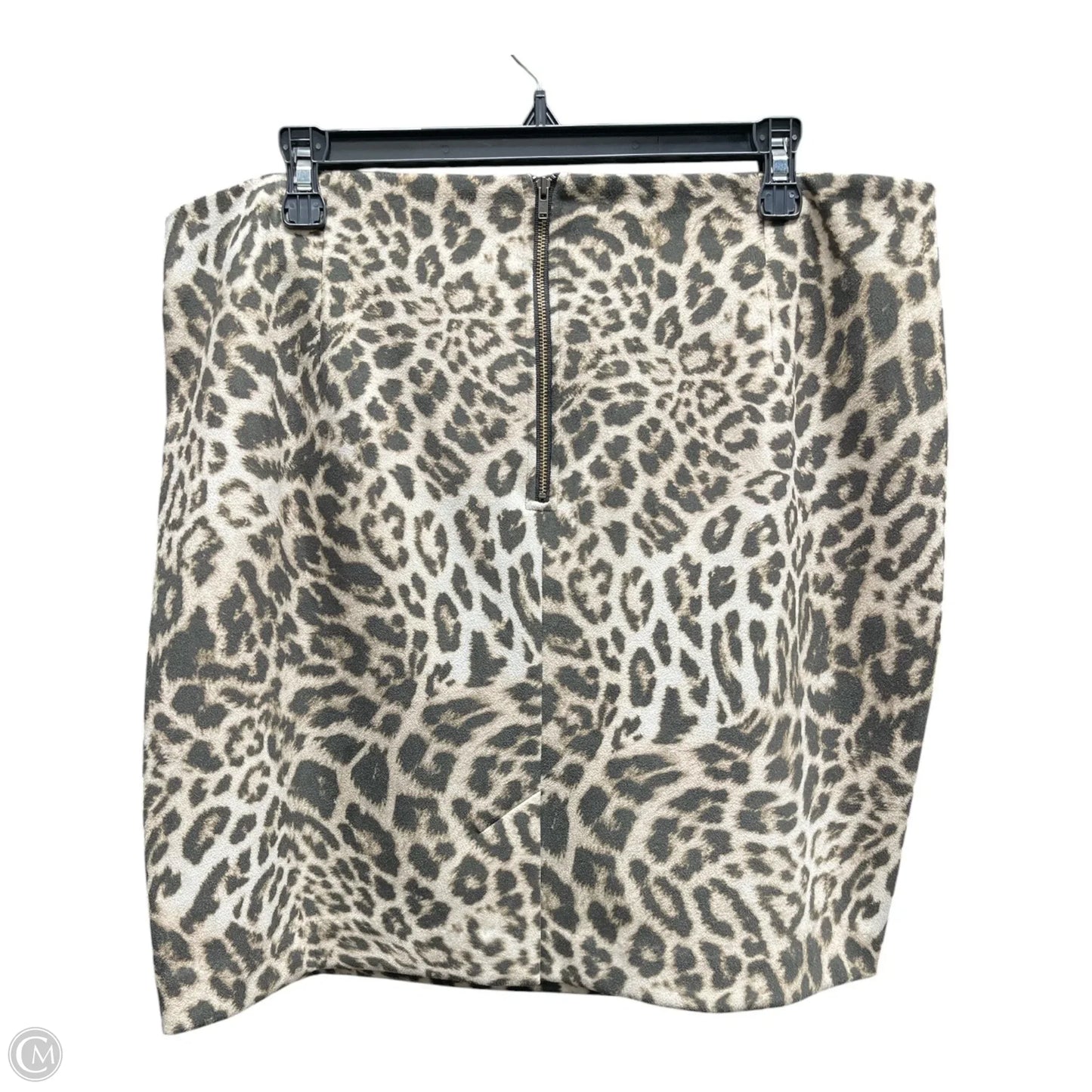 Skirt Mini & Short By Cabi In Animal Print, Size: 14