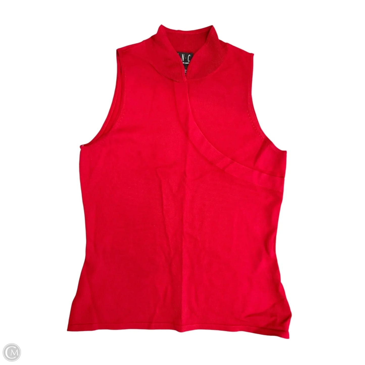 Top Sleeveless By Inc In Red, Size: S