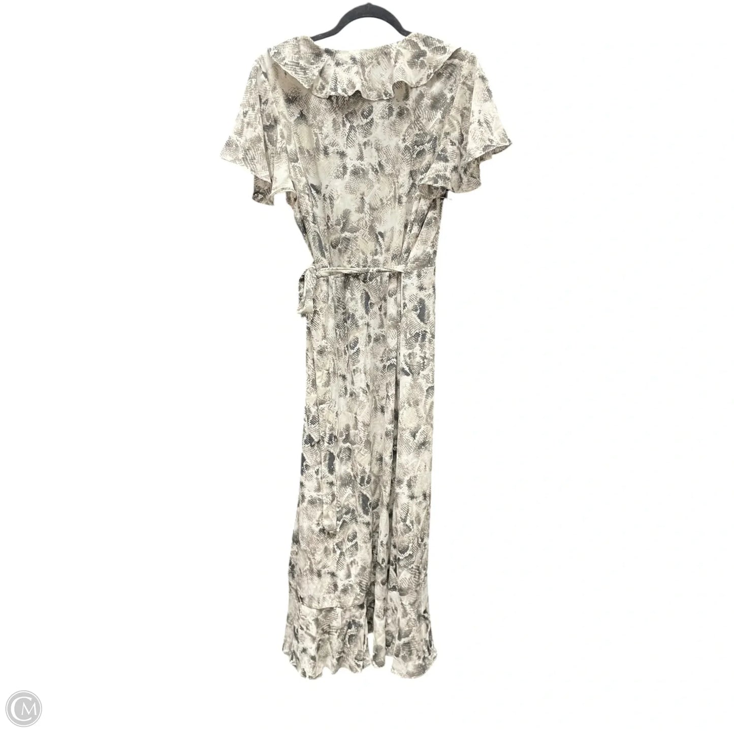 Dress Casual Midi By Miss Me In Snakeskin Print, Size: L