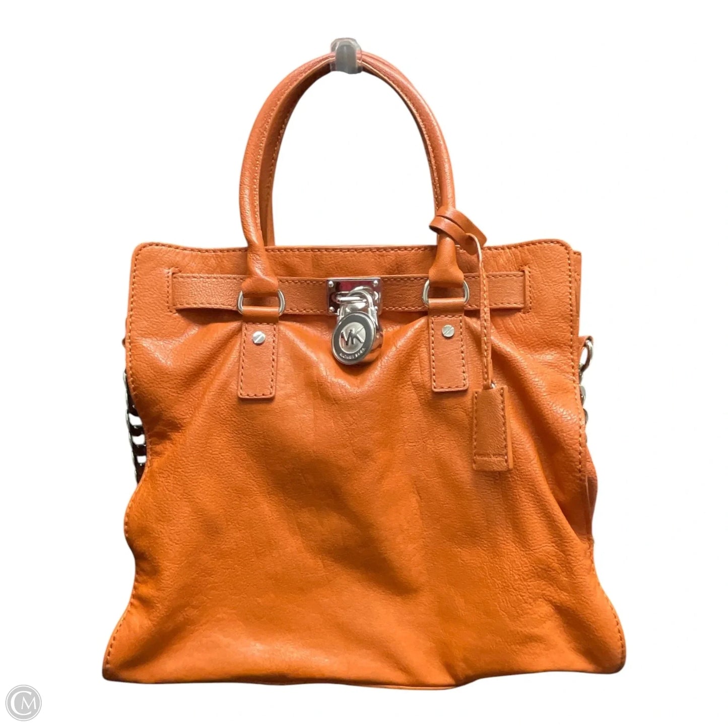 Handbag Leather By Michael By Michael Kors, Size: Large
