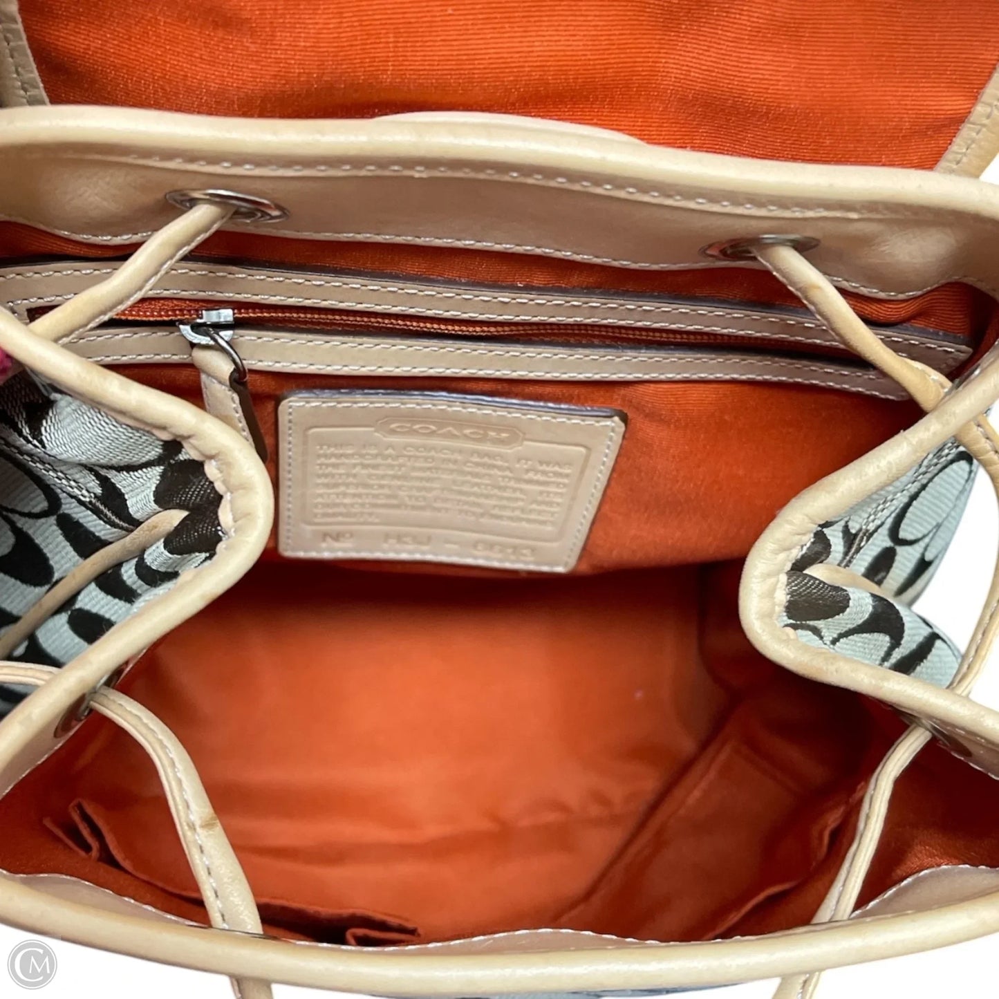 Backpack Designer By Coach, Size: Medium
