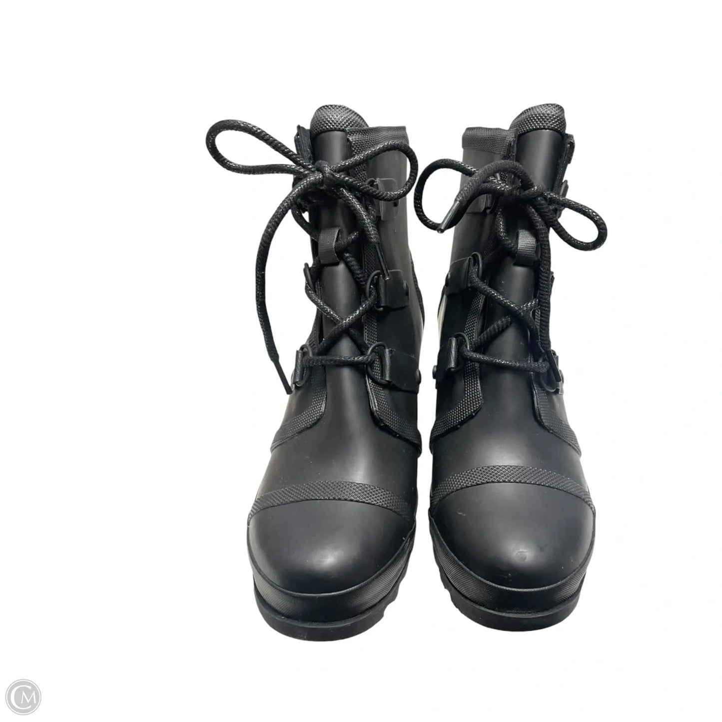 Boots Rain By Sorel In Black, Size: 9