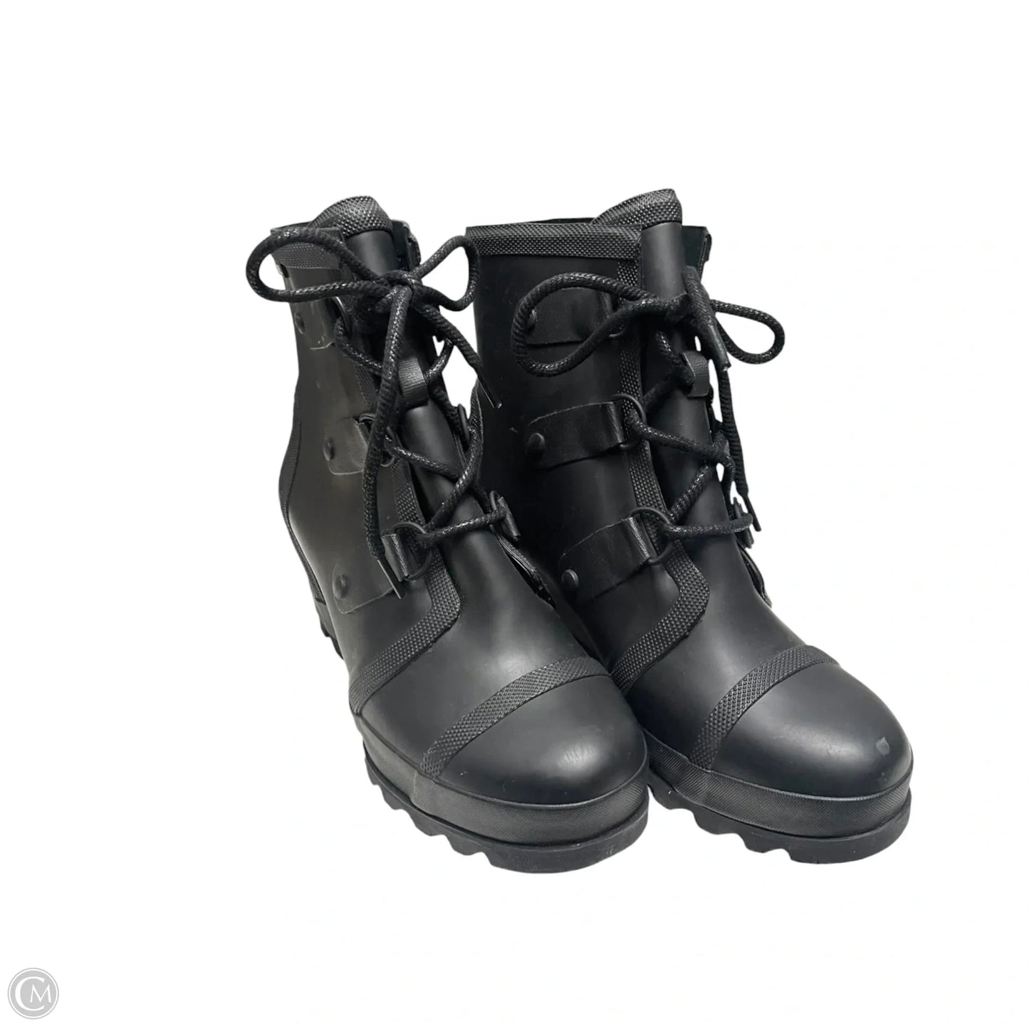 Boots Rain By Sorel In Black, Size: 9