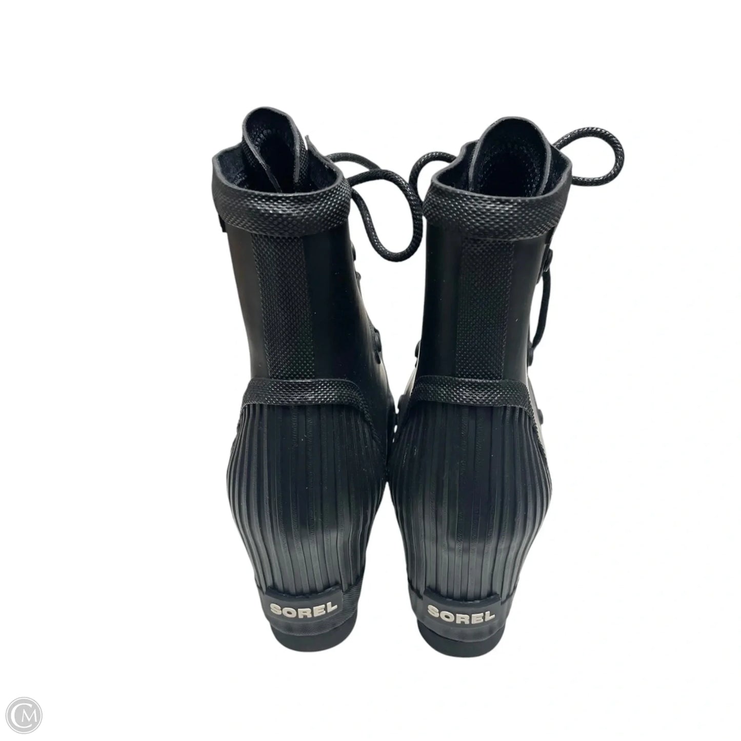 Boots Rain By Sorel In Black, Size: 9