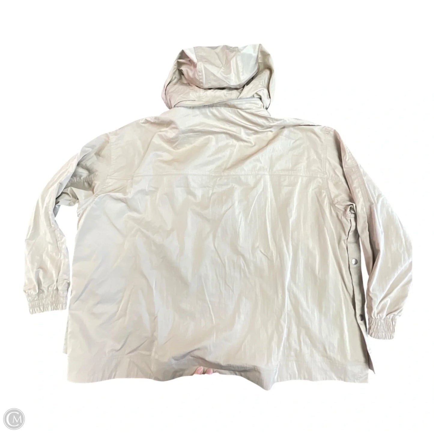 Jacket Windbreaker By Lou And Grey In Tan, Size: M