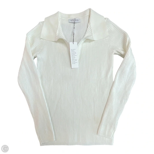 Sweater By Kate Kasin In Ivory, Size: S