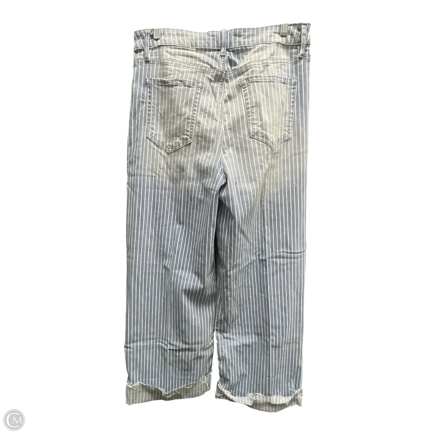 Jeans Wide Leg By Aqua In Blue Denim, Size: 12