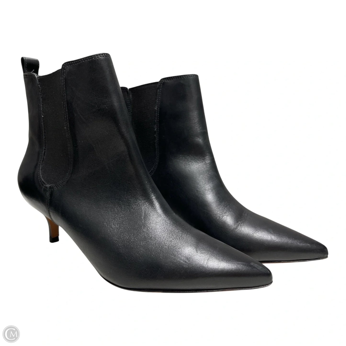 Boots Ankle Heels By Schutz In Black, Size: 6