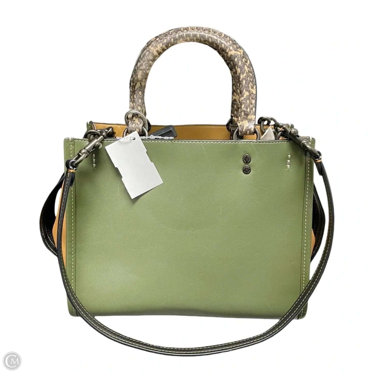 Handbag Designer By Coach, Size: Medium