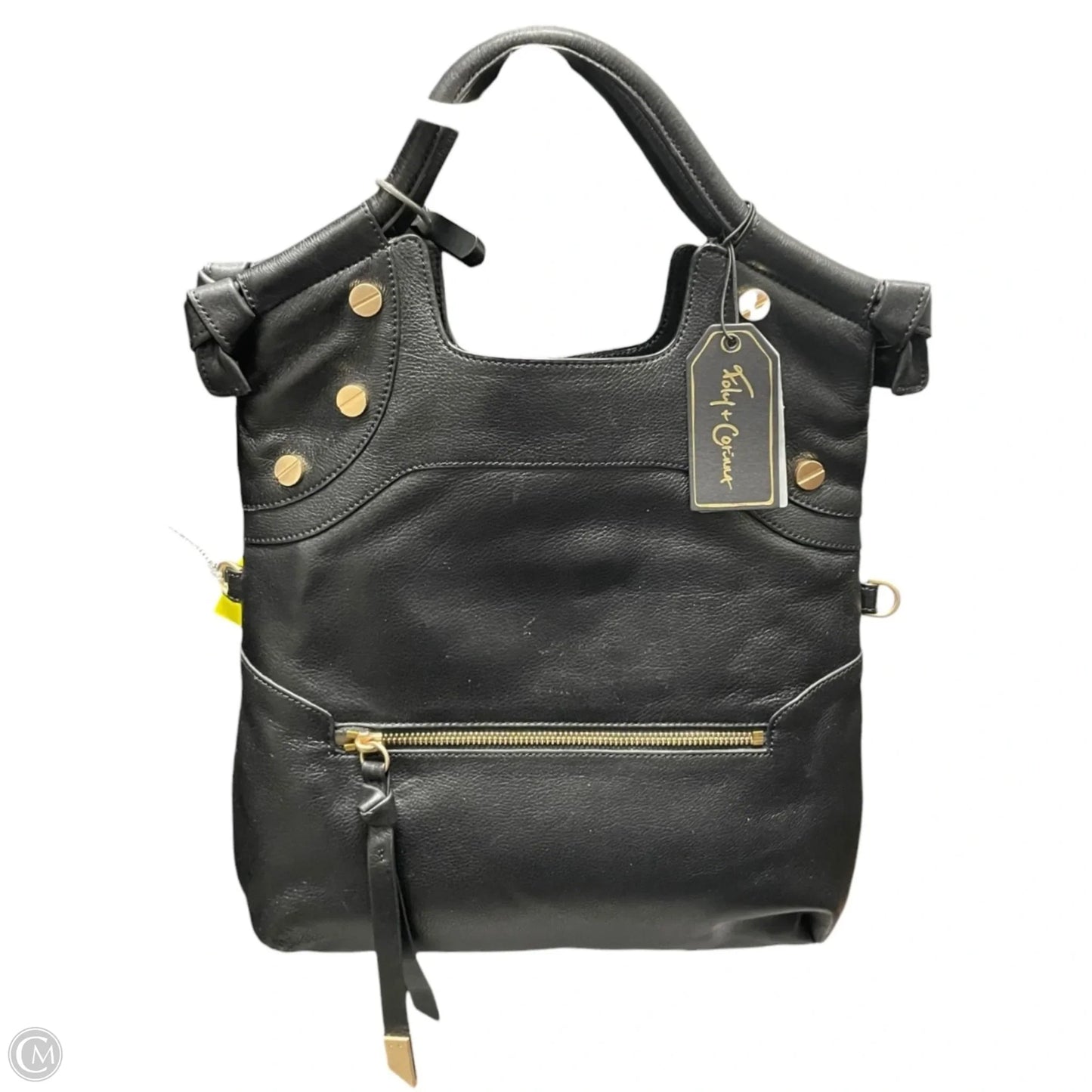 Handbag Leather By FOLEY + CORINNA, Size: Medium