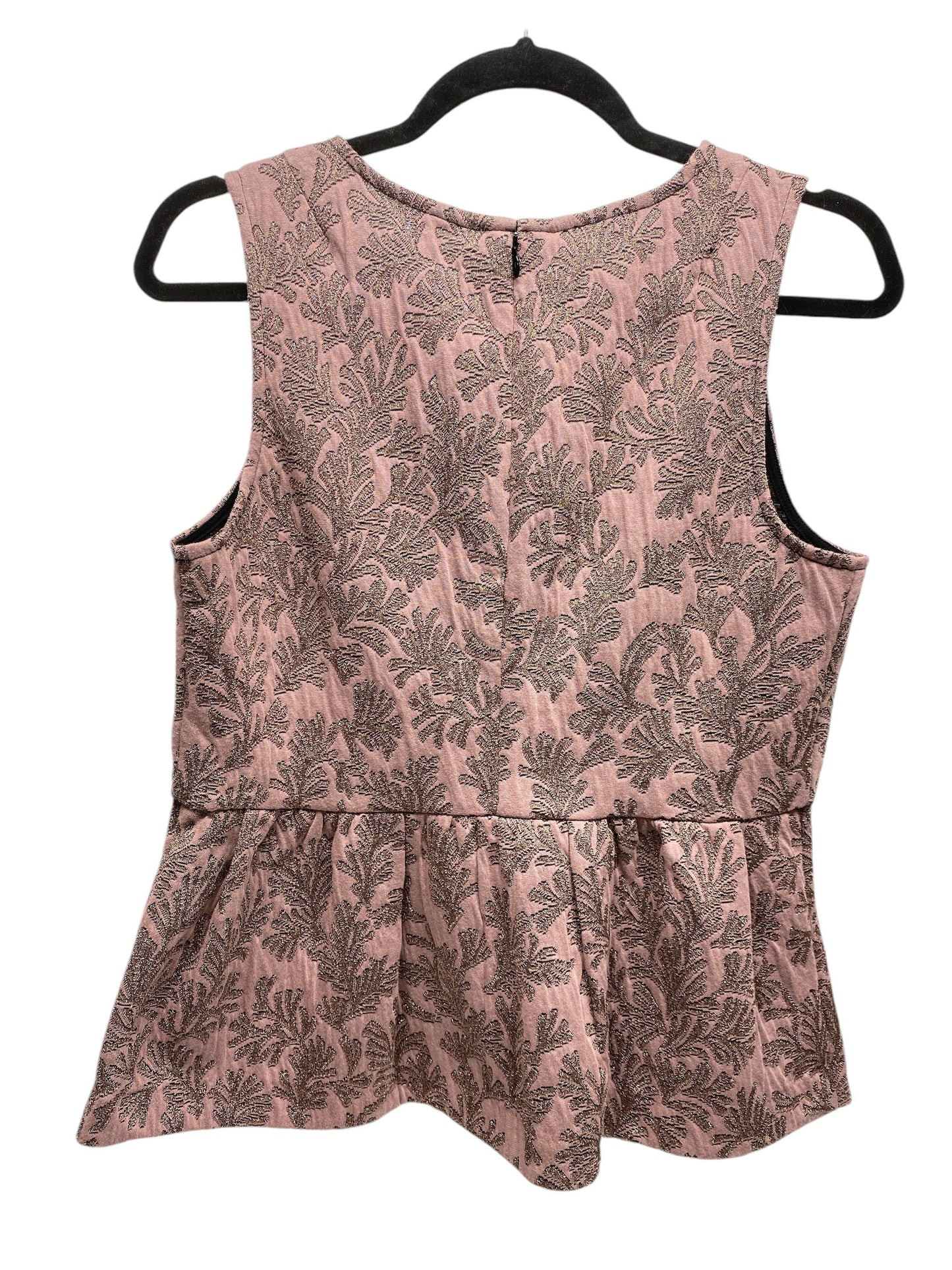 Top Sleeveless By Ann Taylor In Mauve, Size: S