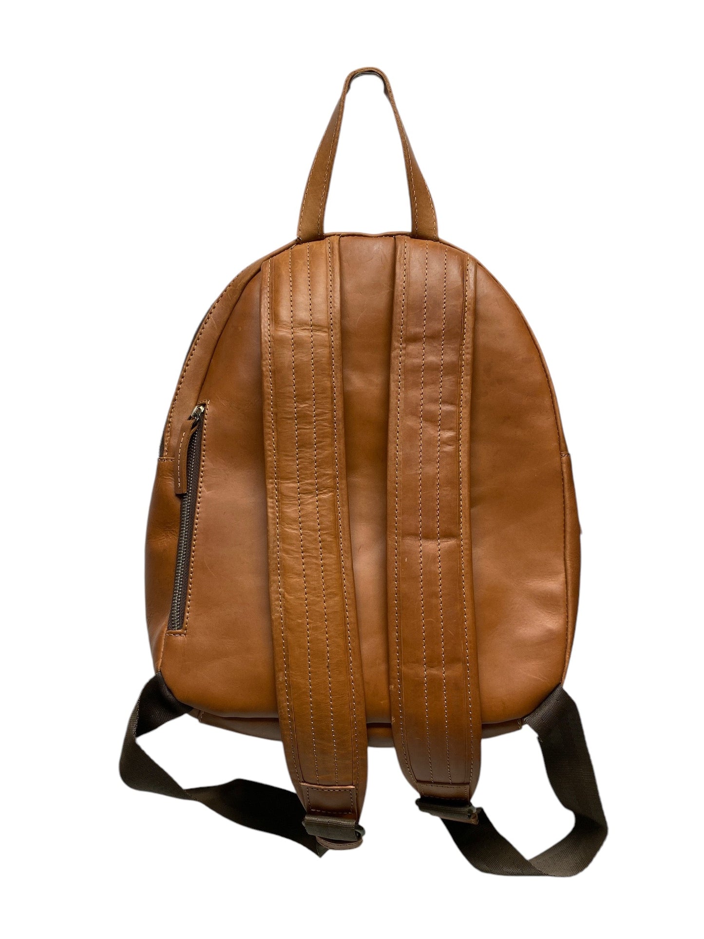 Backpack Leather By Clothes Mentor, Size: Large