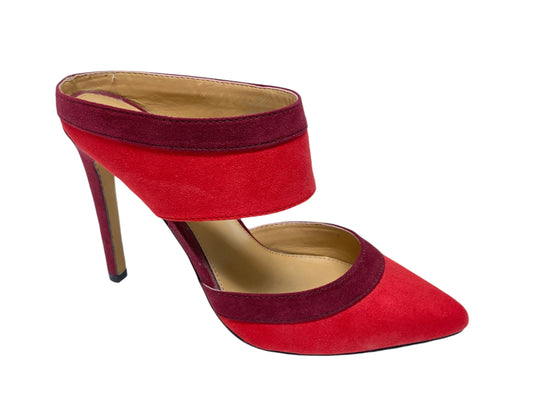 Shoes Heels Stiletto By Express In Red, Size: 6