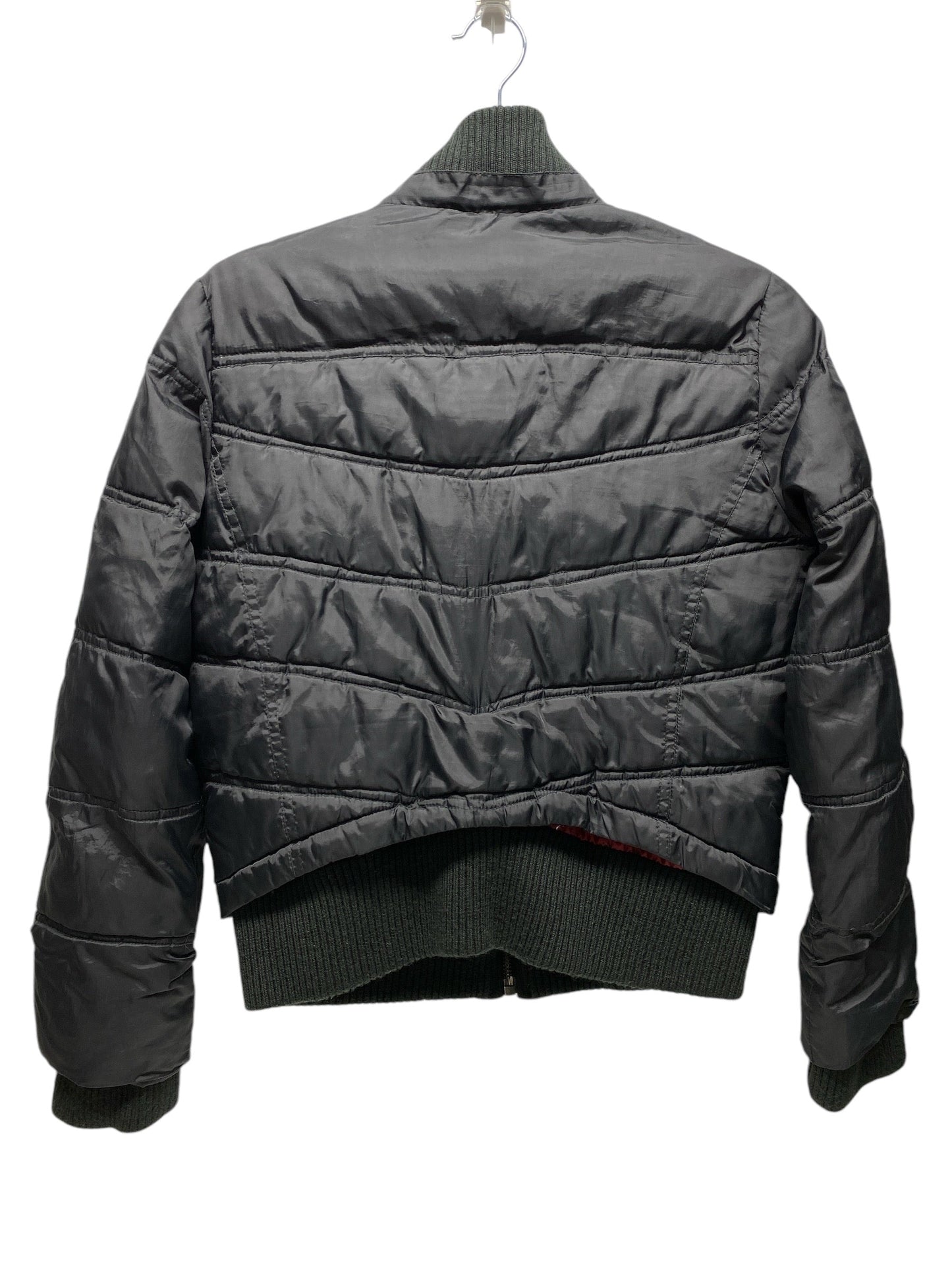 Jacket Puffer & Quilted By Forever 21 In Black, Size: 01 Piece