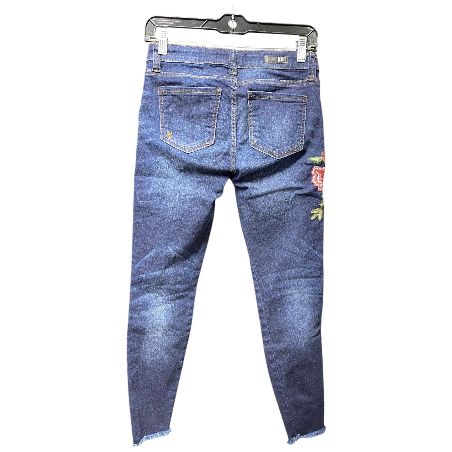 Jeans Skinny By Kut In Blue Denim, Size: 0