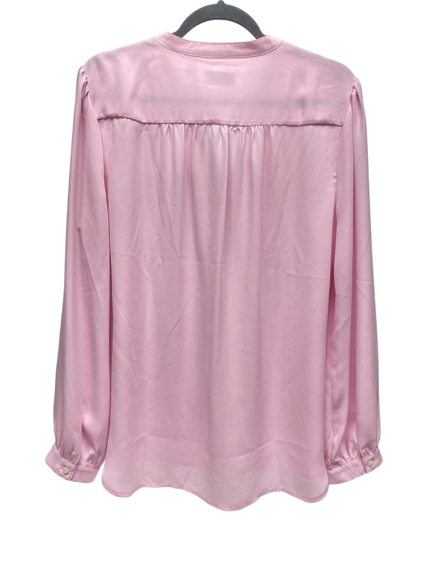 Top Long Sleeve By Clothes Mentor In Pink, Size: Xl