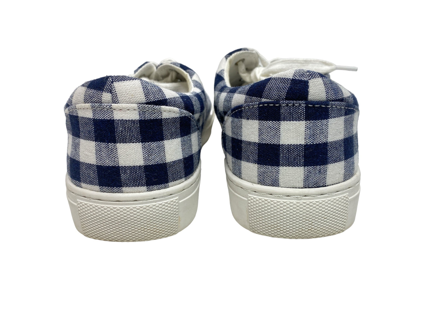 Plaid Pattern Shoes Sneakers J. Crew, Size 8