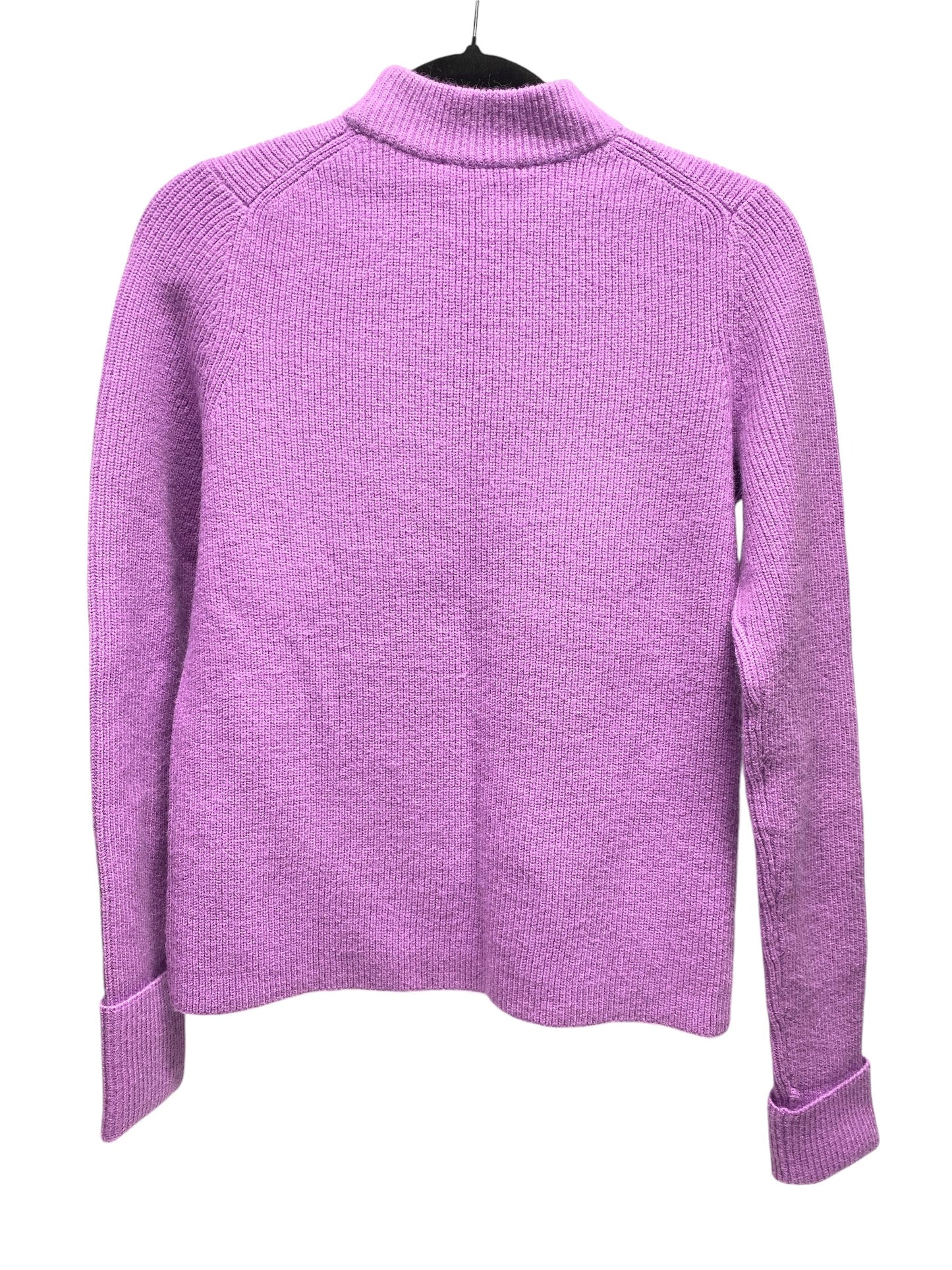 Sweater By Ann Taylor In Purple, Size: Xxs