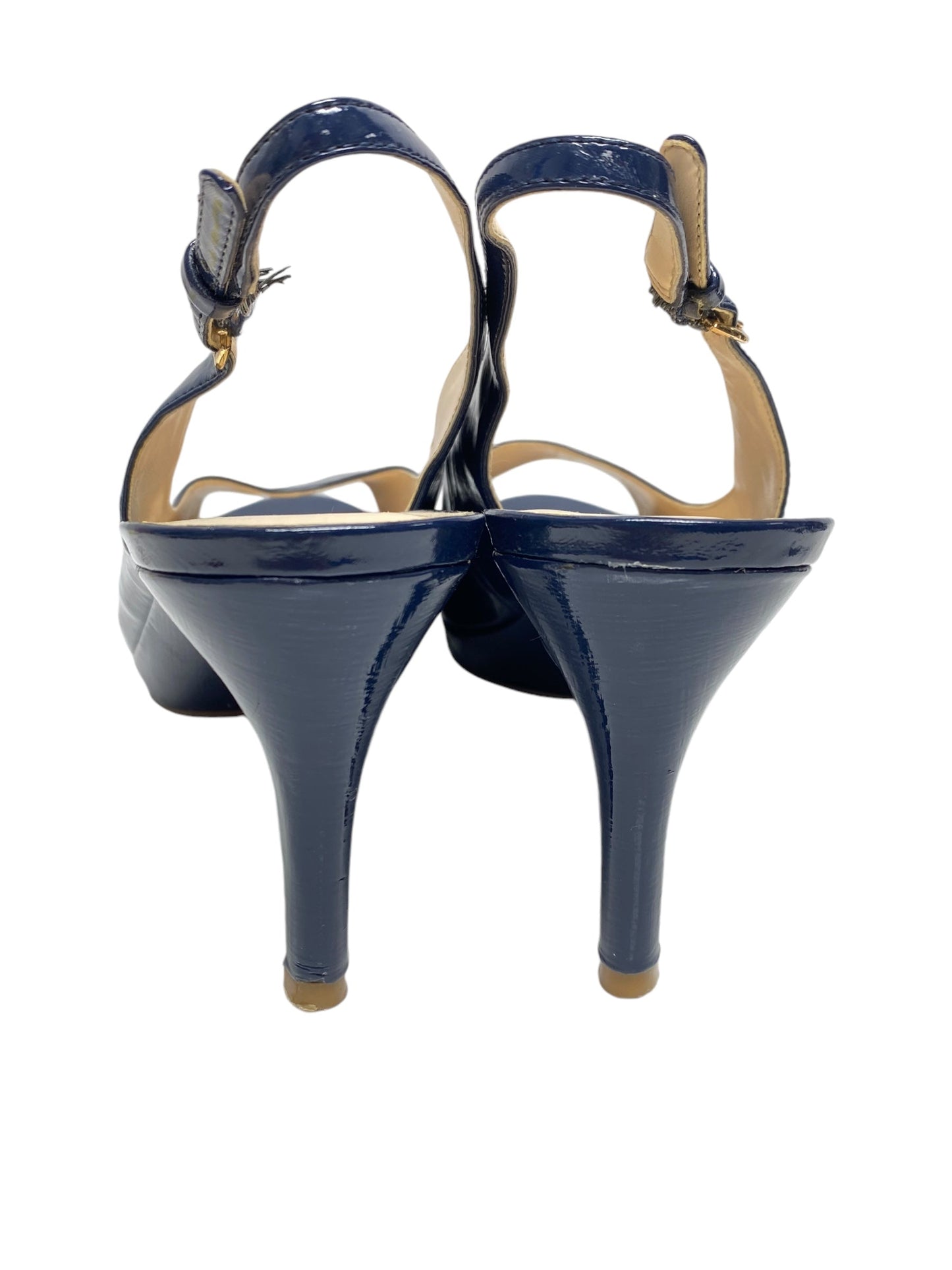 Shoes Heels Stiletto By Nine West In Navy, Size: 11