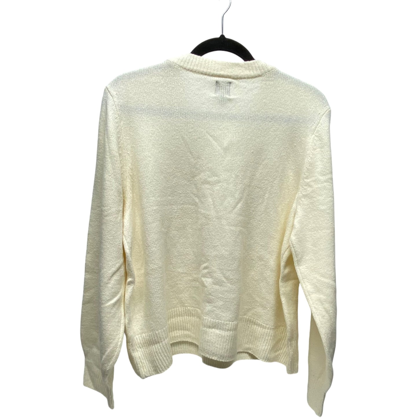 Sweater By Gap In Cream, Size: Xl