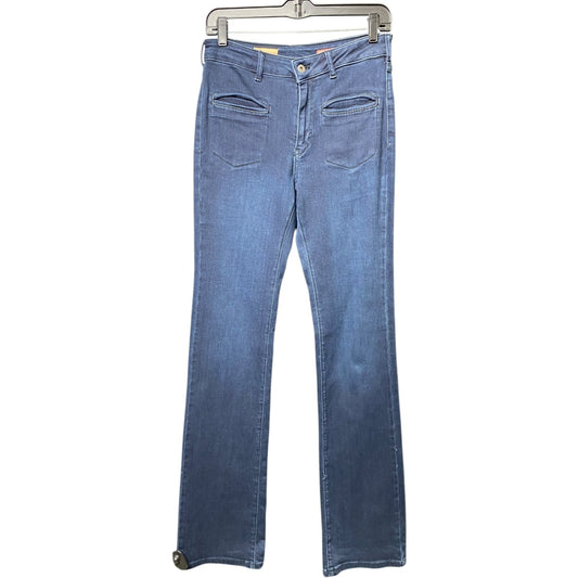 Jeans Boot Cut By Pilcro In Blue Denim, Size: 4