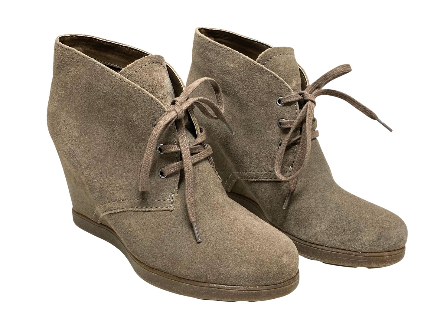 Shoes Heels Wedge By Dolce Vita In Taupe, Size: 7.5