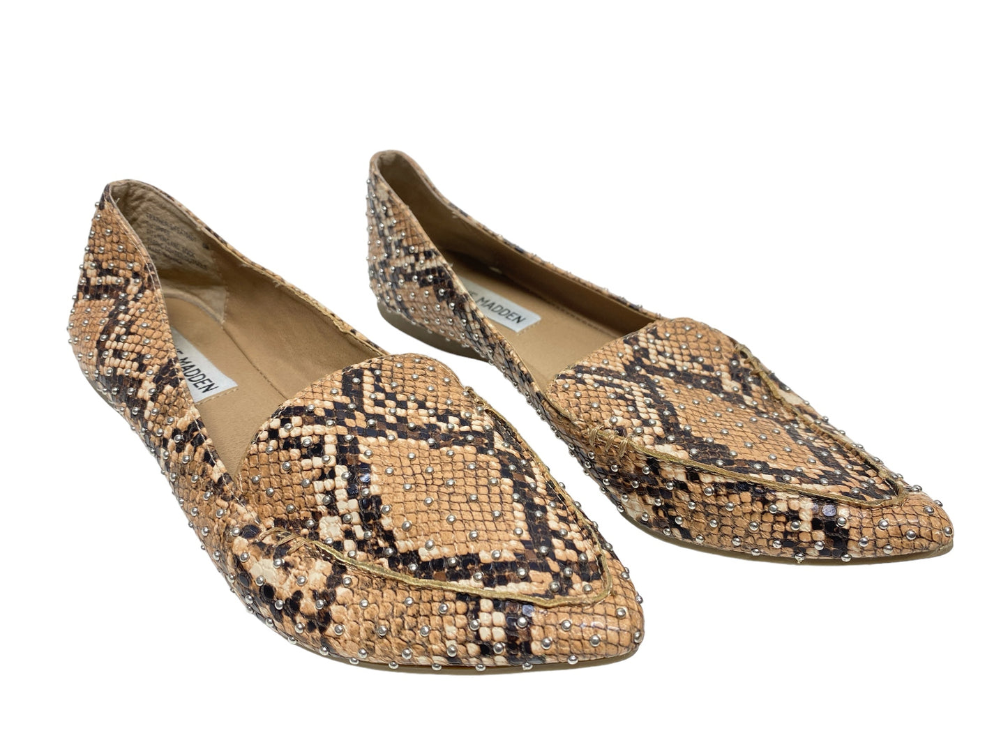 Shoes Flats By Steve Madden In Snakeskin Print, Size: 6