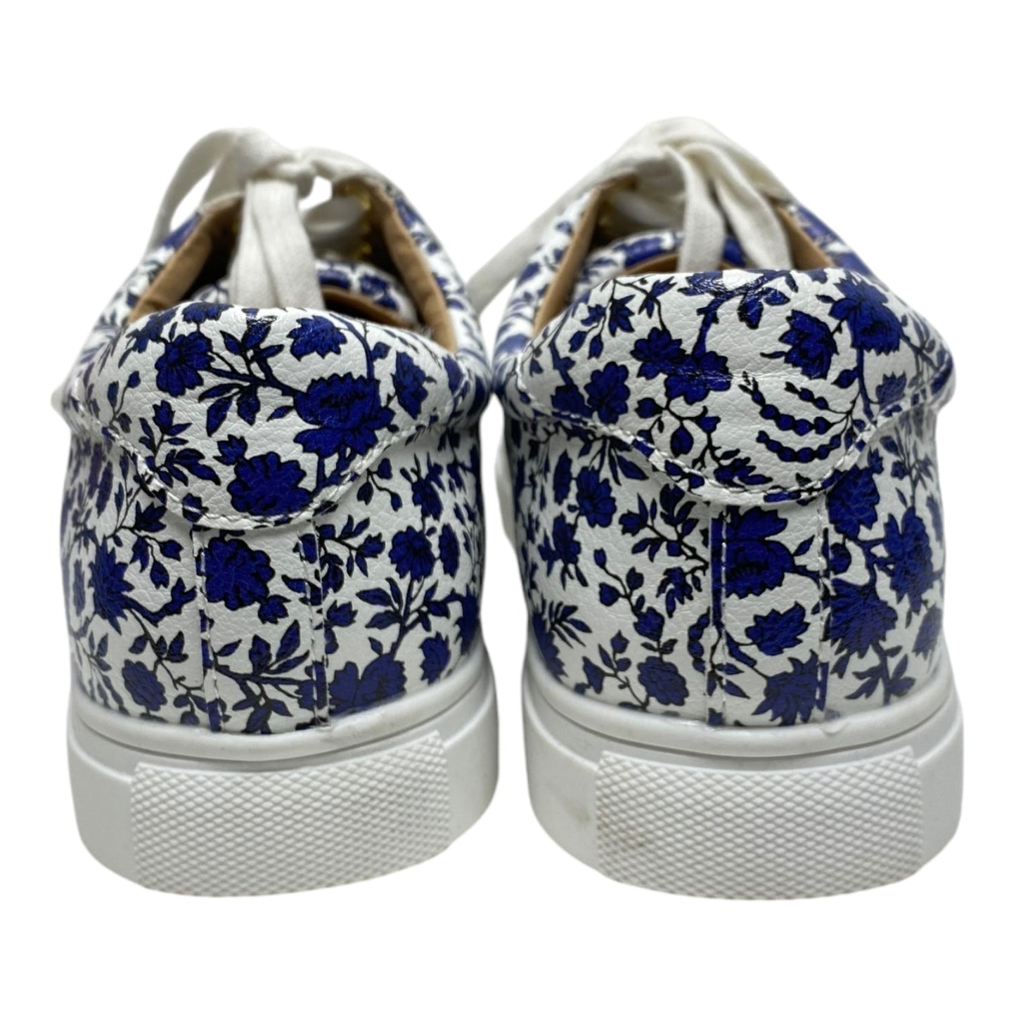 Shoes Sneakers By Loft In Floral Print, Size: 9.5