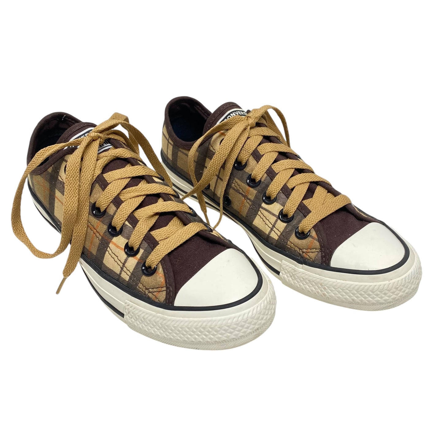 Shoes Sneakers By Converse In Brown & Tan, Size: 7