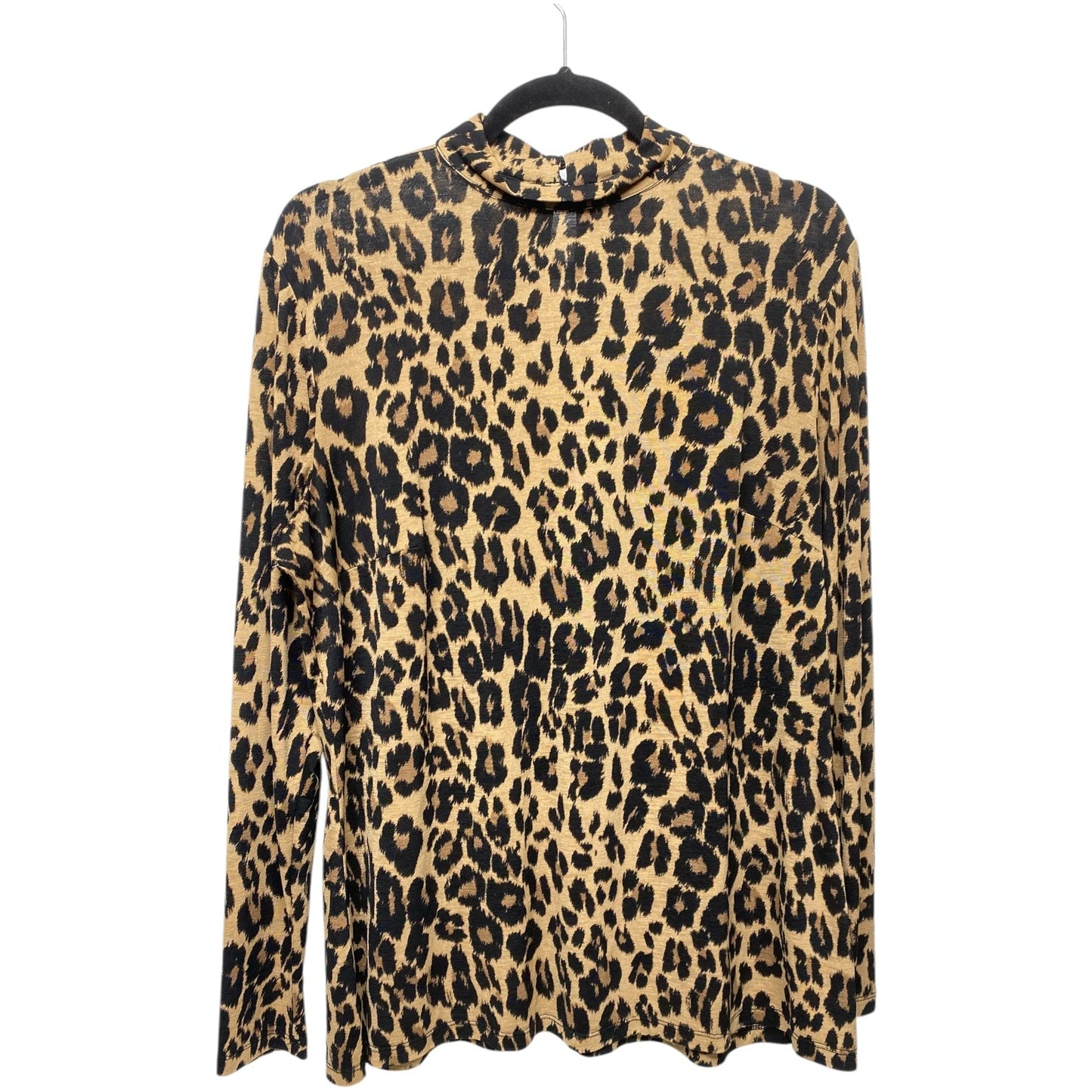 Top Long Sleeve By Lane Bryant In Animal Print, Size: 14