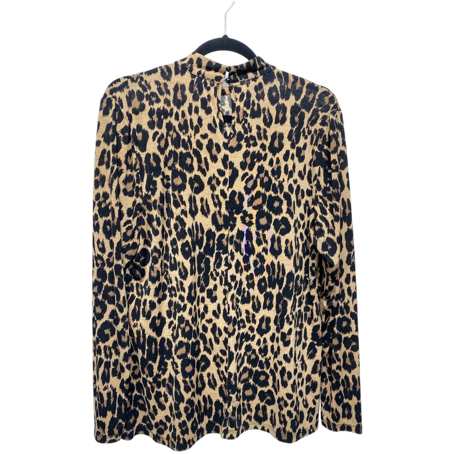 Top Long Sleeve By Lane Bryant In Animal Print, Size: 14