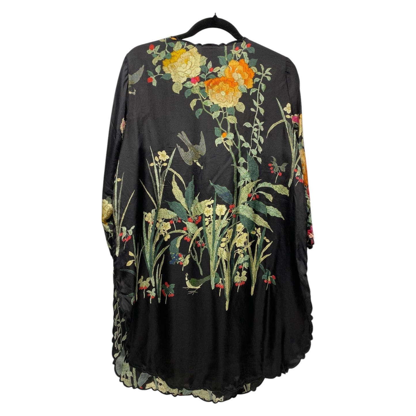 Top 3/4 Sleeve Designer By Johnny Was In Floral Print, Size: S