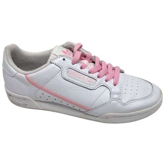 Shoes Sneakers By Adidas In Pink & White, Size: 7.5