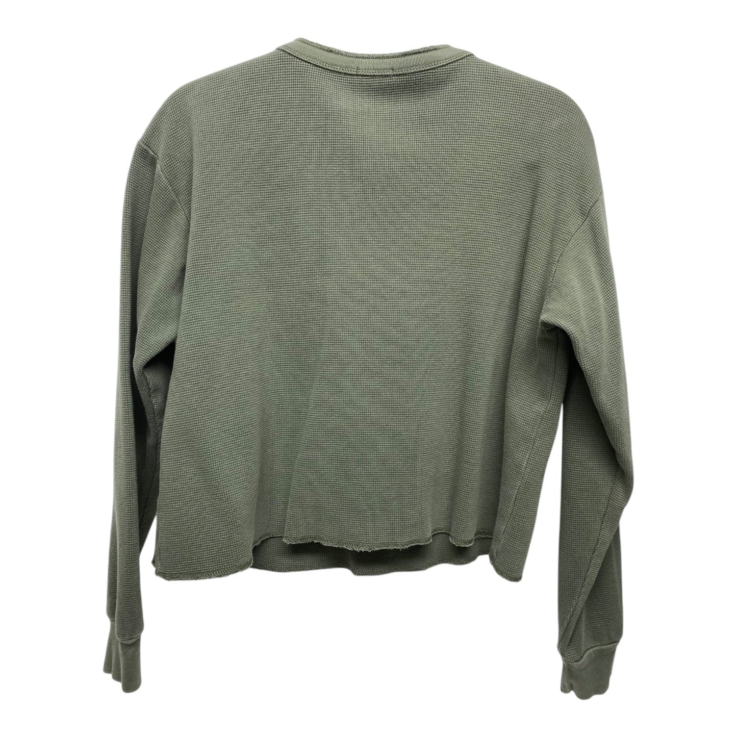 Top Long Sleeve By Clothes Mentor In Green, Size: M