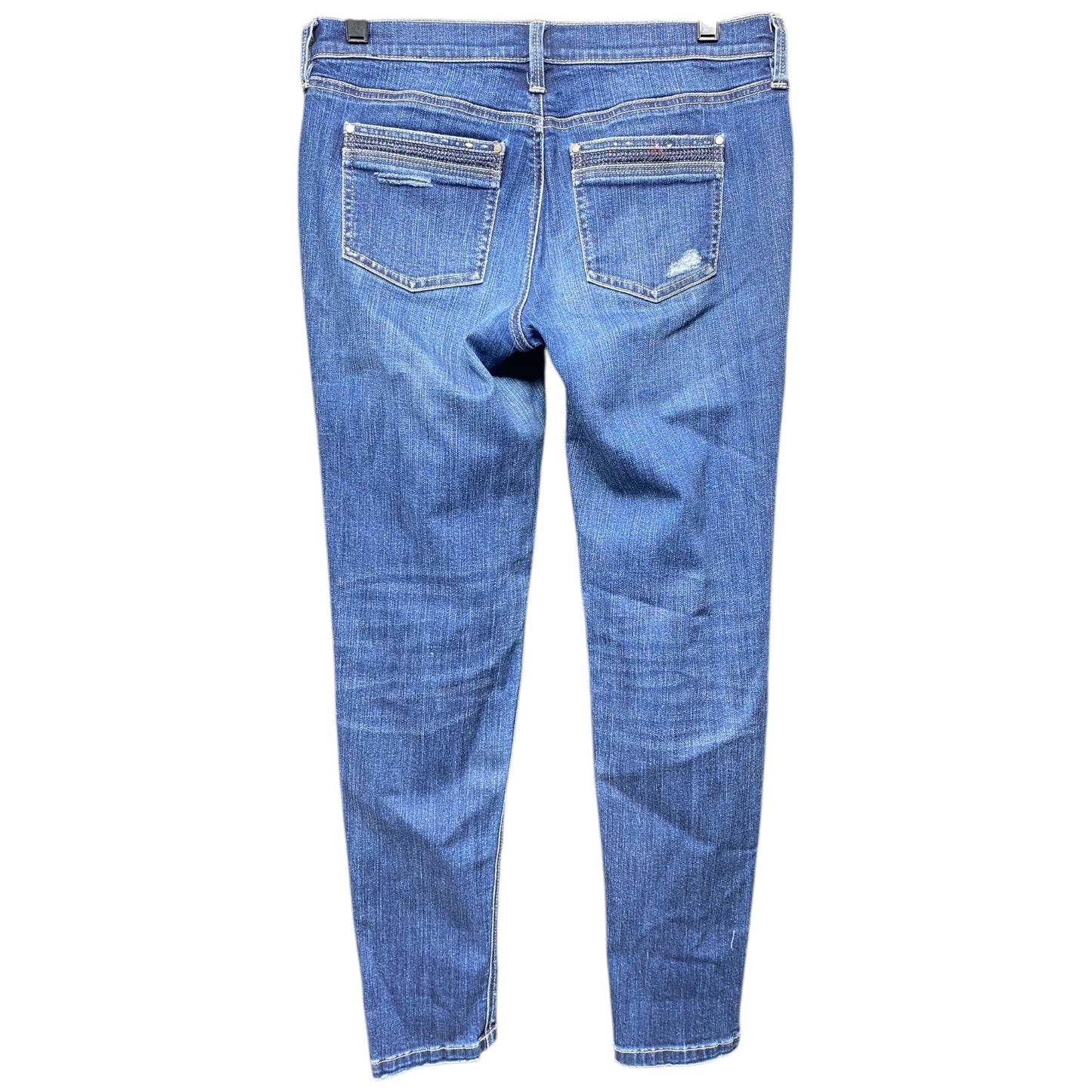 Jeans Boyfriend By White House Black Market In Blue Denim, Size: 0