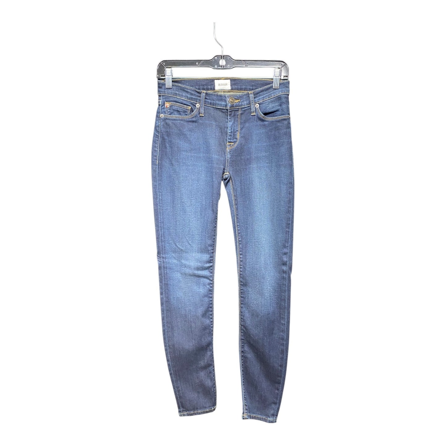 Jeans Skinny By Hudson In Blue Denim, Size: 2