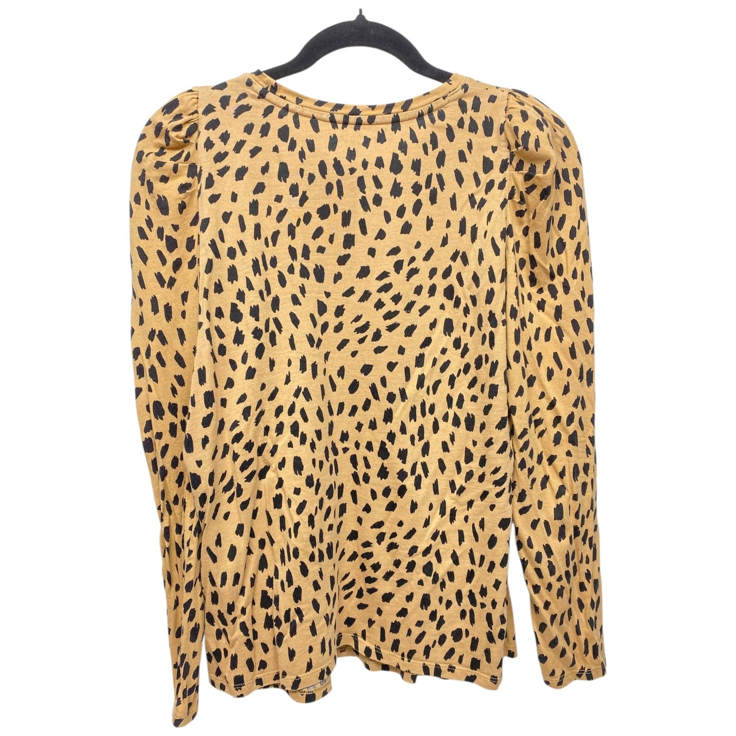 Top Long Sleeve By Crown And Ivy In Animal Print, Size: L