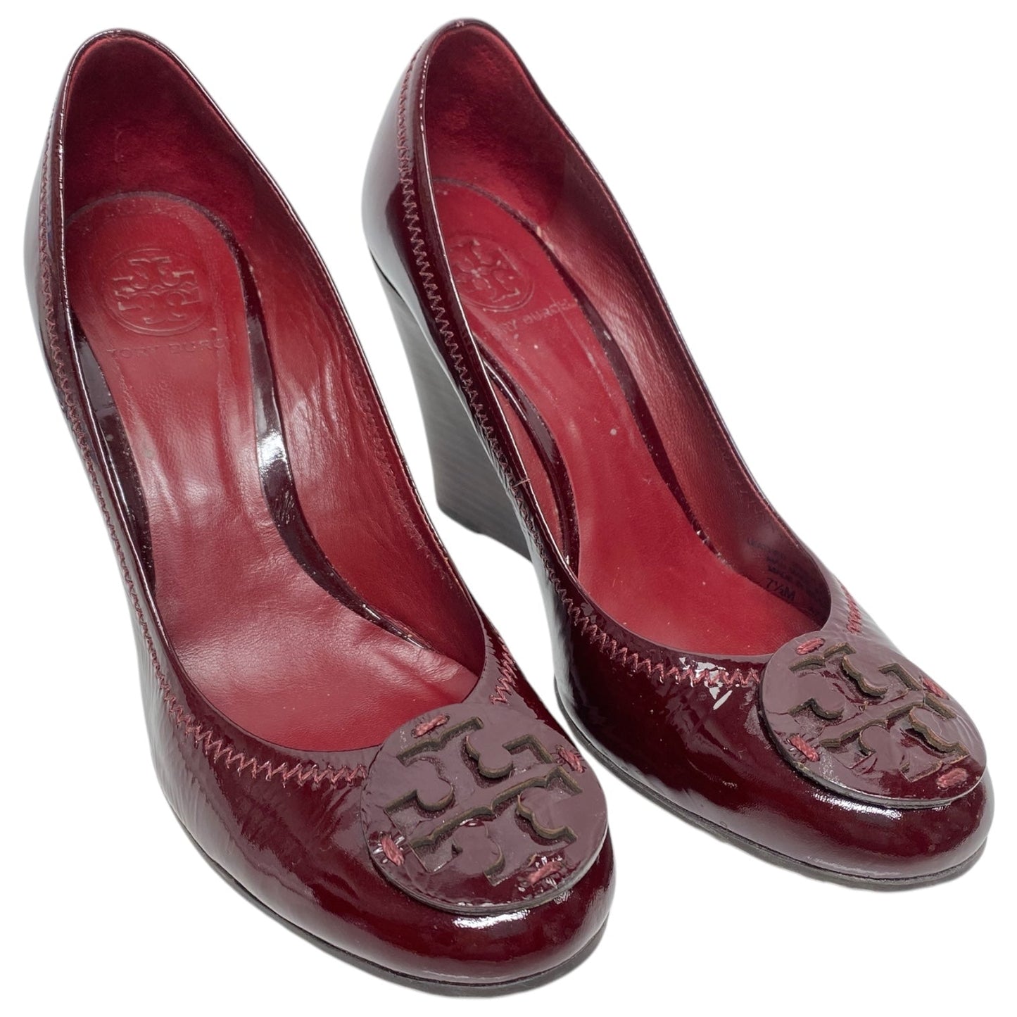 Shoes Designer By Tory Burch In Red, Size: 7.5